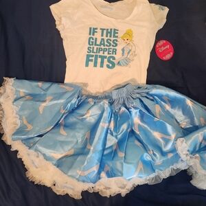 Disney Cinderella T-Shirt and Skirt Set